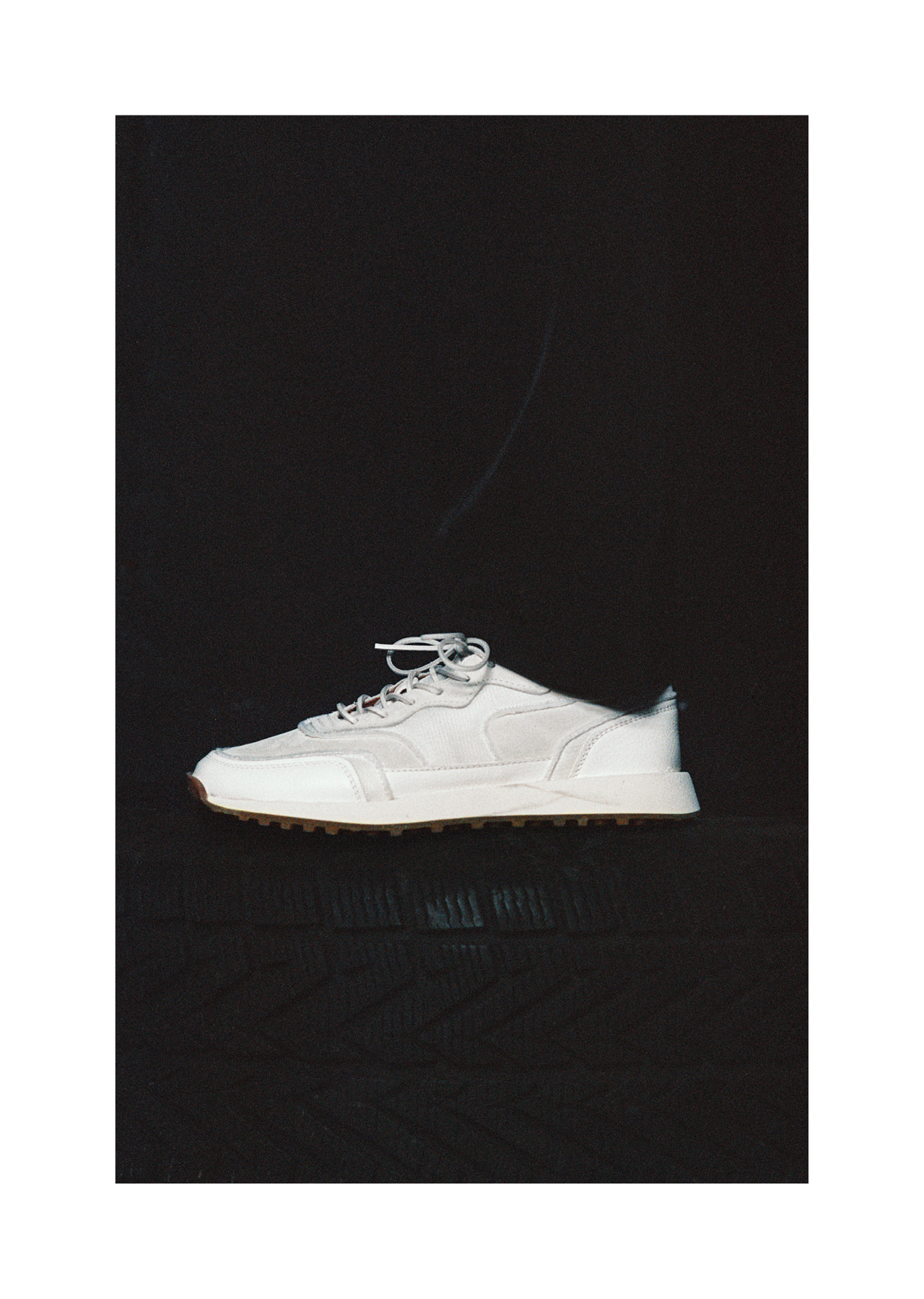 SNEAKER VENTURA IN NYLON MESH E SUEDE BIANCO SNEAKER VENTURA IN NYLON MESH E SUEDE BIANCO