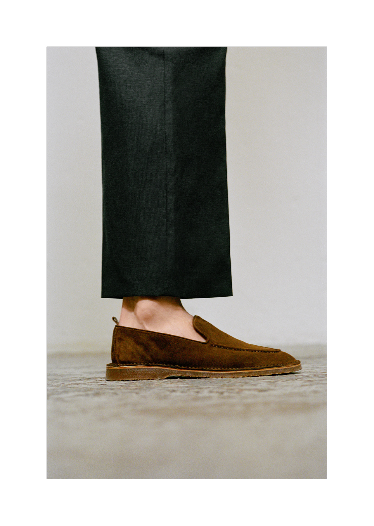 MOCASSINO ARGENTARIO IN SUEDE SIGARO MOCASSINO ARGENTARIO IN SUEDE SIGARO