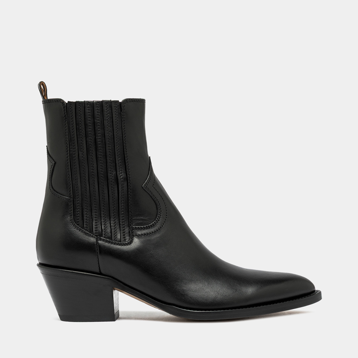 STIVALETTO ANNIE IN PELLE NERO