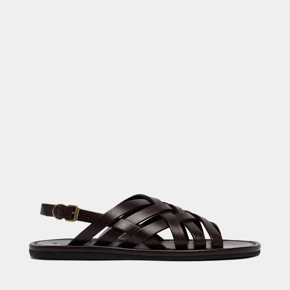 BUTTERO: SANDALO EL PASO CON CINTURINO IN PELLE 