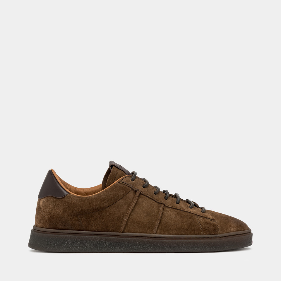 BUTTERO: BURRO SNEAKERS SIGARO SUEDE