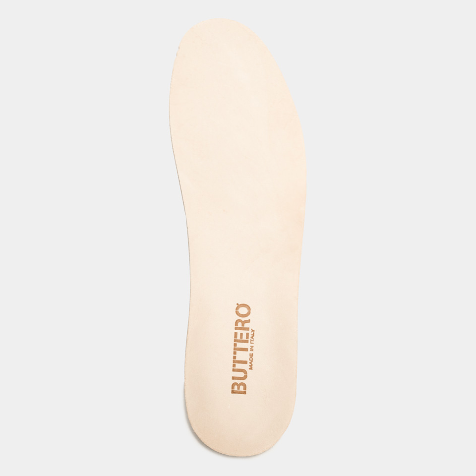BUTTERO: CRESPO INSOLE IN NATURAL LEATHER FOR MEN
