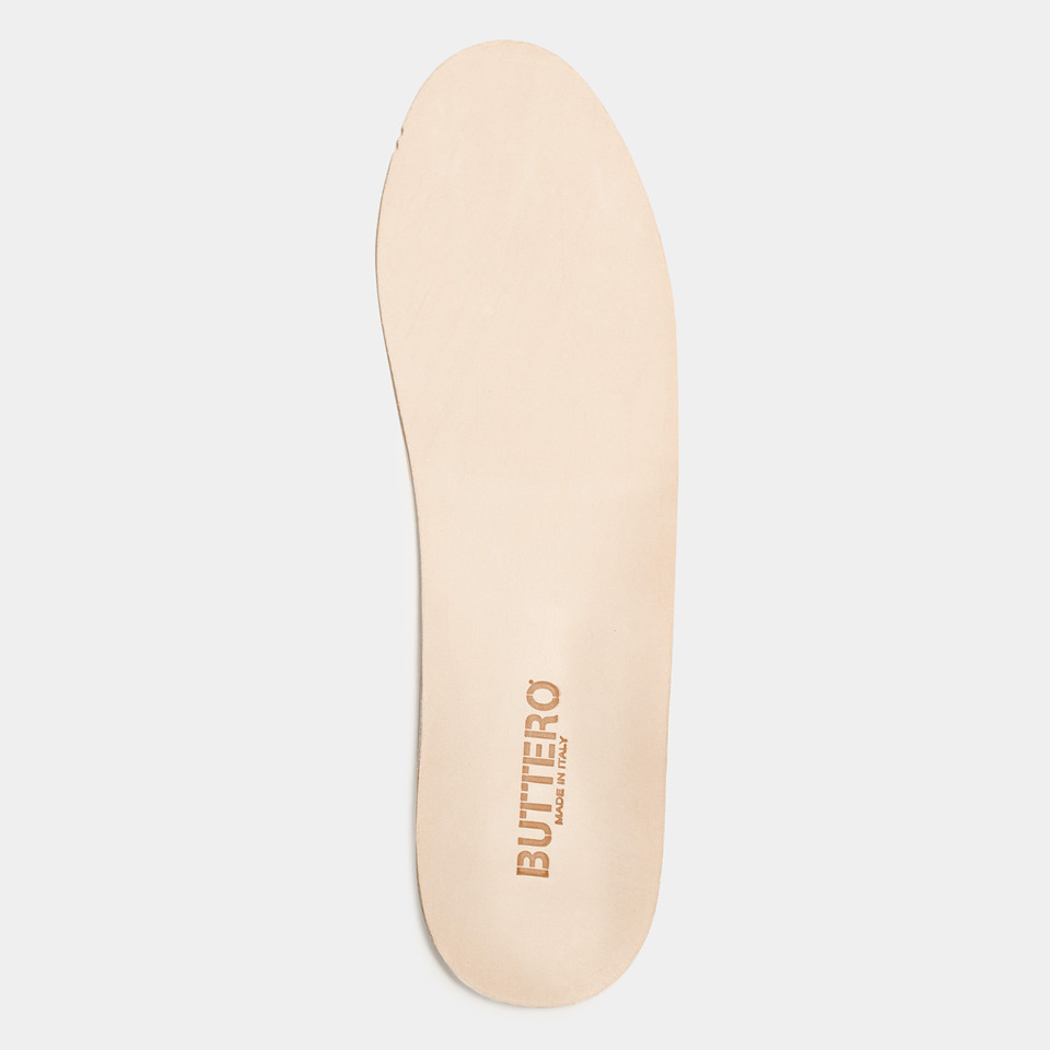 BUTTERO: SEMELLE EN CUIR TANINO POUR FEMME