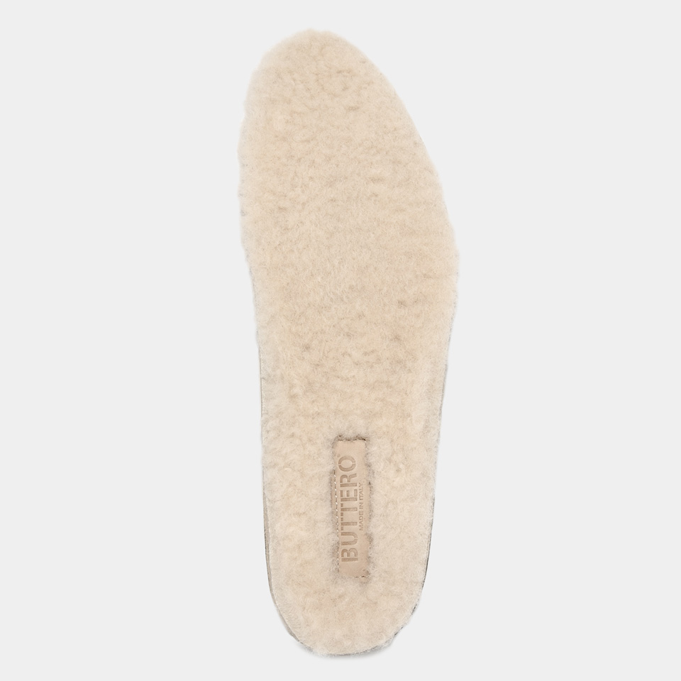 BUTTERO: SOLETTO IN SHEARLING STORIA PER UOMO