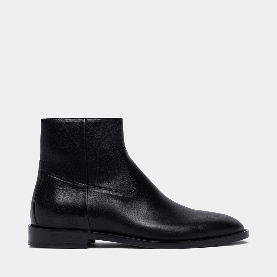 BUTTERO: STIVALETTO CASENTINO IN PELLE NERO