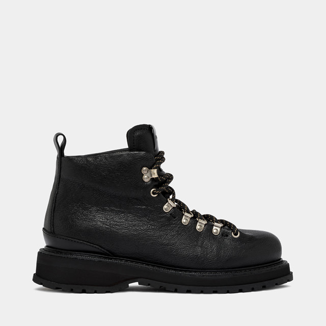 BUTTERO PEDULA ALPI EN CUIR MARTELE' NOIR