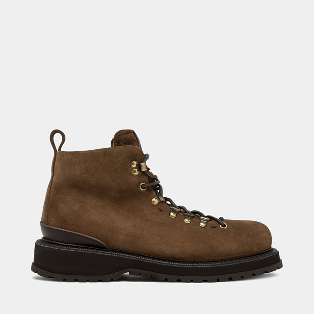 BUTTERO ALPI TREKKING BOOTS IN CIGAR SUEDE