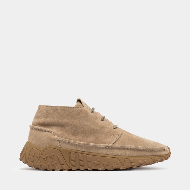 BUTTERO: POLACCO VINCI X IN SUEDE BEIGE