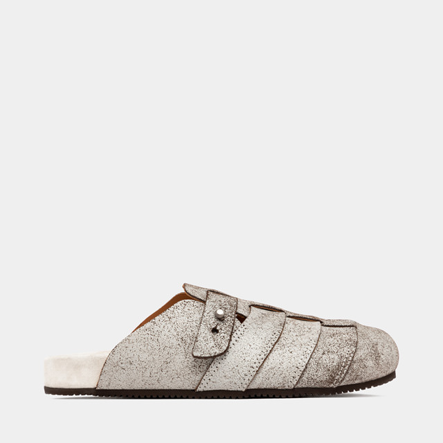 BUTTERO: SANDALO GLAMPING IN SUEDE COTTO
