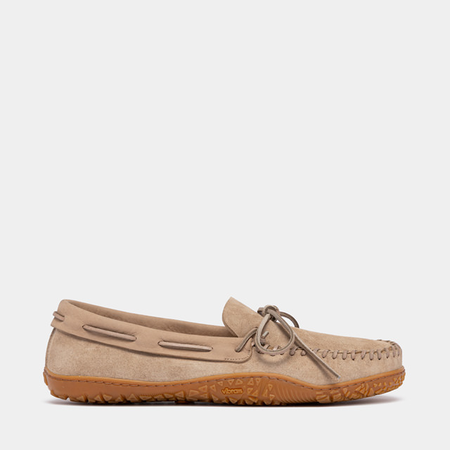 BUTTERO CHAUSSURE DE BARQUE TARTANA EN DAIM TAOS TAUPE