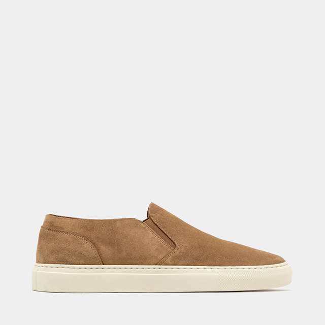 BUTTERO TANINO SNEAKERS IN COPPER SUEDE
