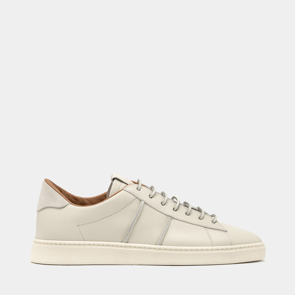 BUTTERO BURRO SNEAKERS IN BLACK LEATHER B11740ETRUS-UG1/01-NERO