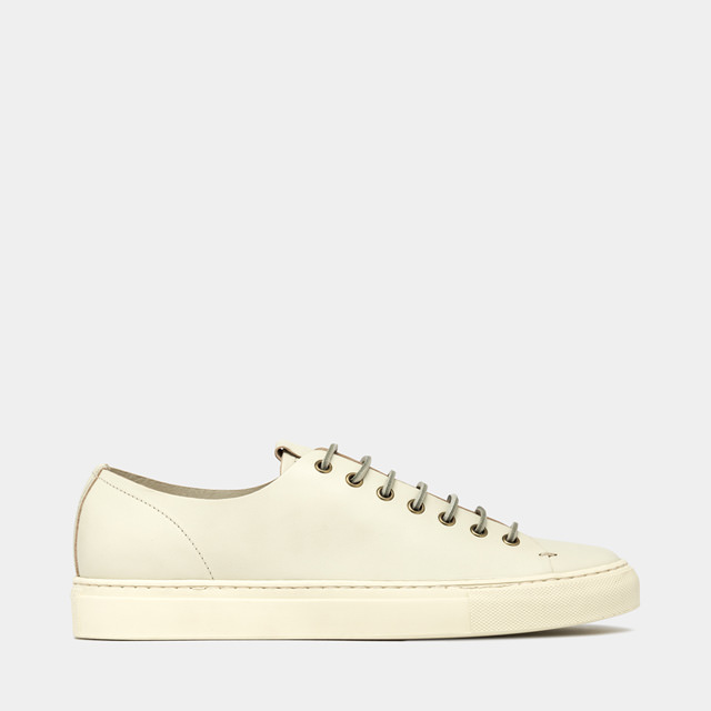 BUTTERO SNEAKERS TANINO IN PELLE PANNA