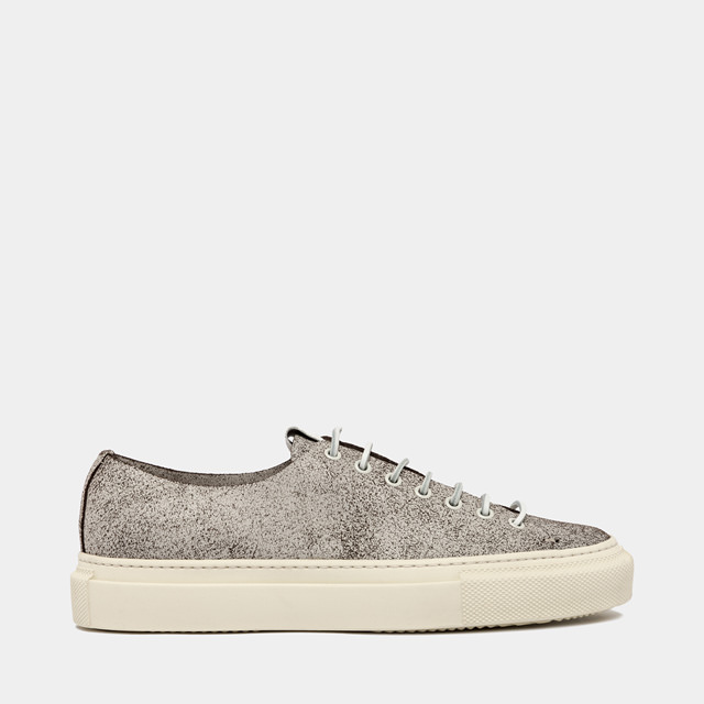 BUTTERO: SNEAKERS TANINO IN SUEDE COTTO