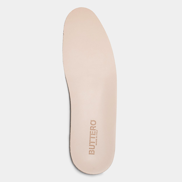 BUTTERO ALPI/CANALONE INSOLE IN NATURAL LEATHER FOR MEN
