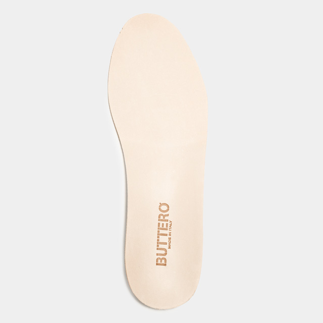 BUTTERO FUTURA INSOLE IN NATURAL LEATHER FOR MEN