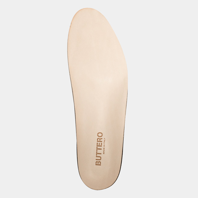 BUTTERO: CARGO/T.BONE INSOLE IN NATURAL LEATHER FOR MEN