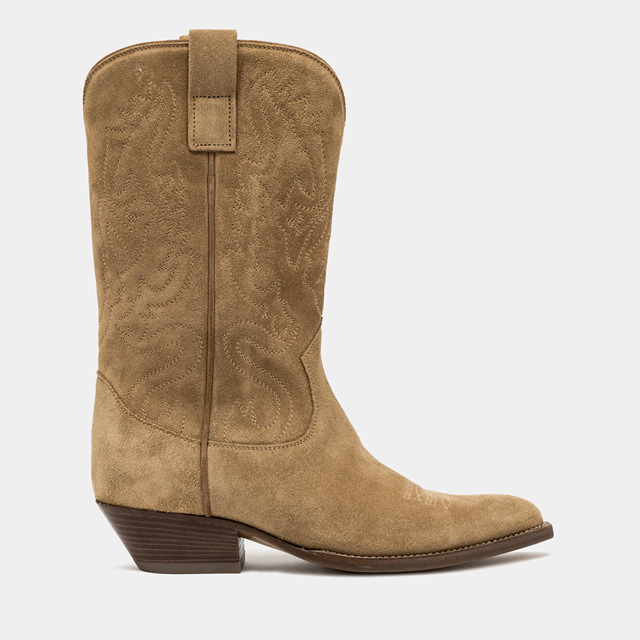 BUTTERO STIVALE FLEE IN SUEDE RAME