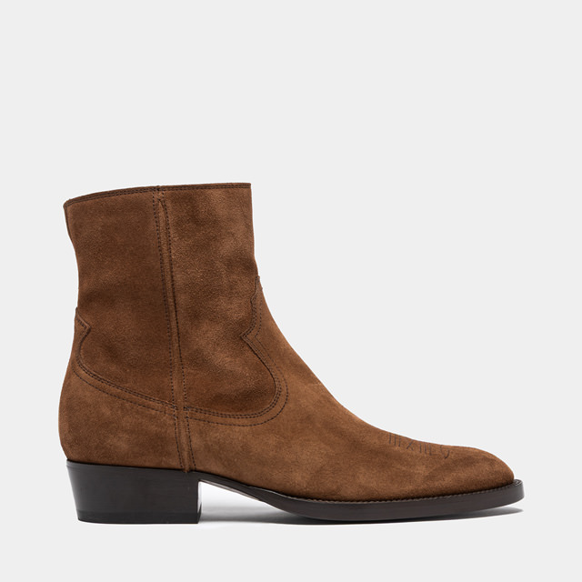 BUTTERO STIVALETTO SANTOMATO IN SUEDE SIGARO
