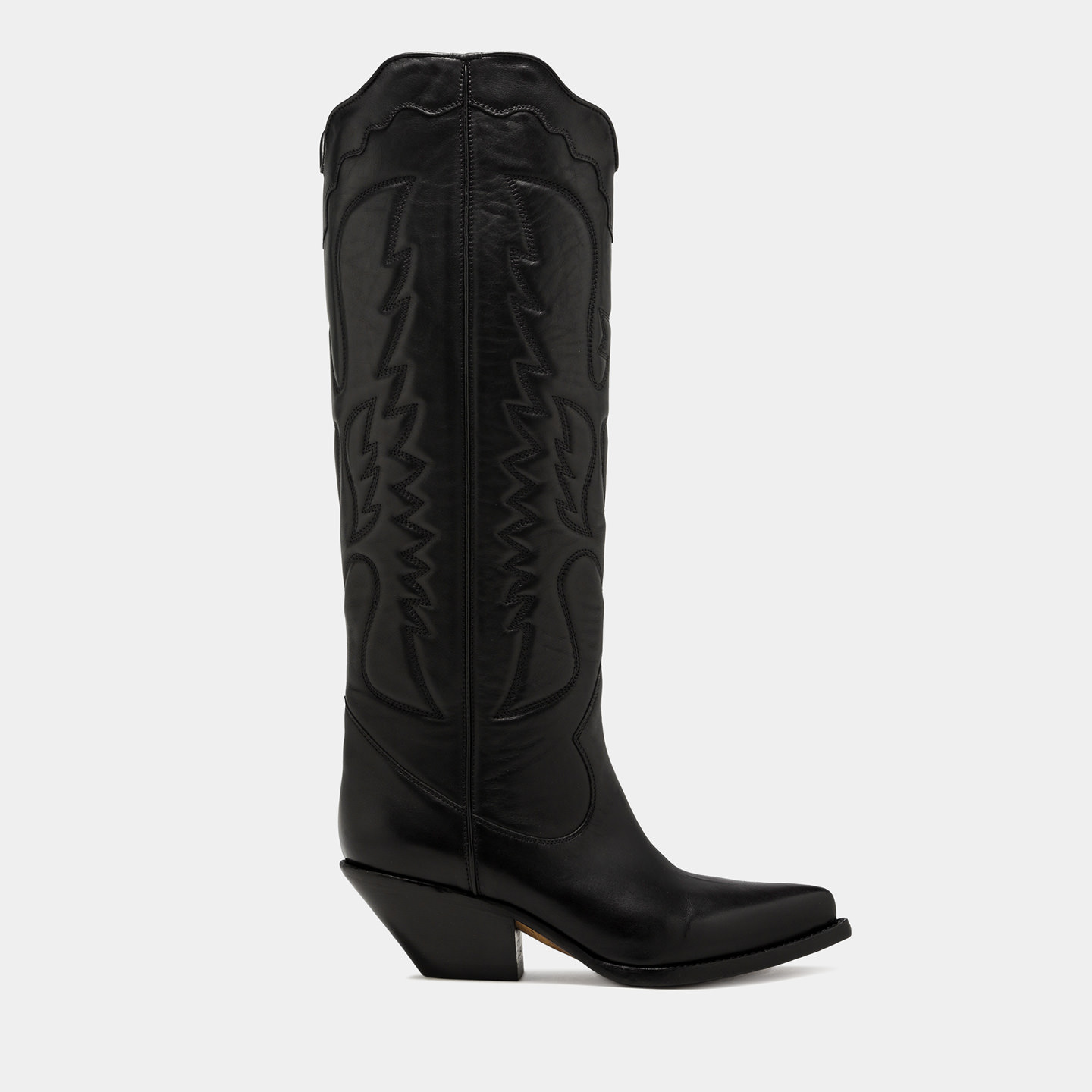 BUTTERO ELISE HIGH TOP BOOTS IN BLACK 