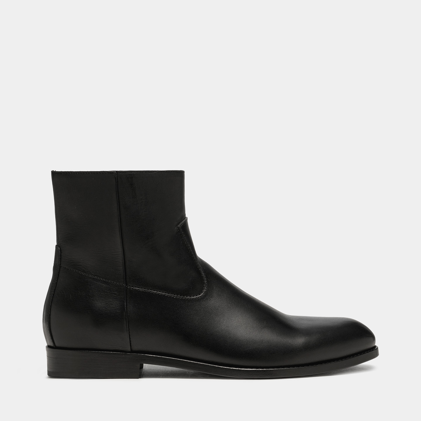 BUTTERO: FLOYD BOOTS IN BLACK LEATHER