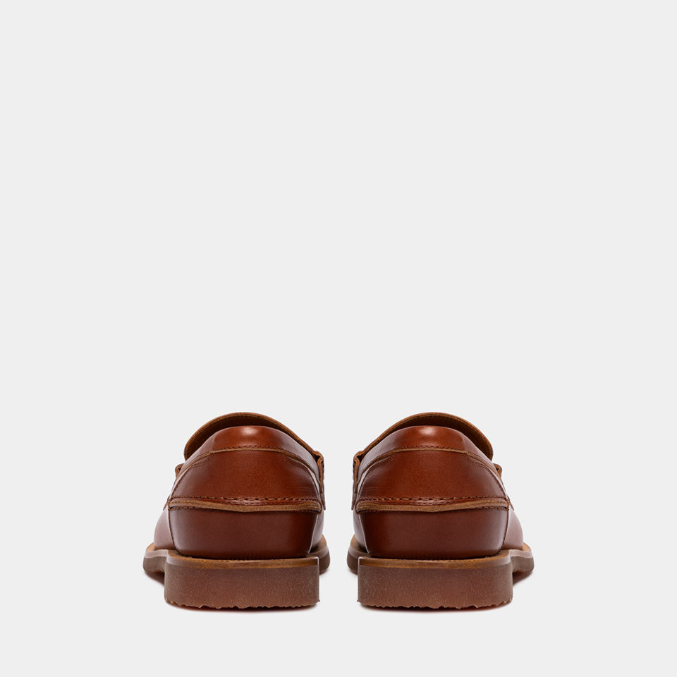 BUTTERO: FENIGLIA LOAFERS IN NATURAL COLOR LEATHER