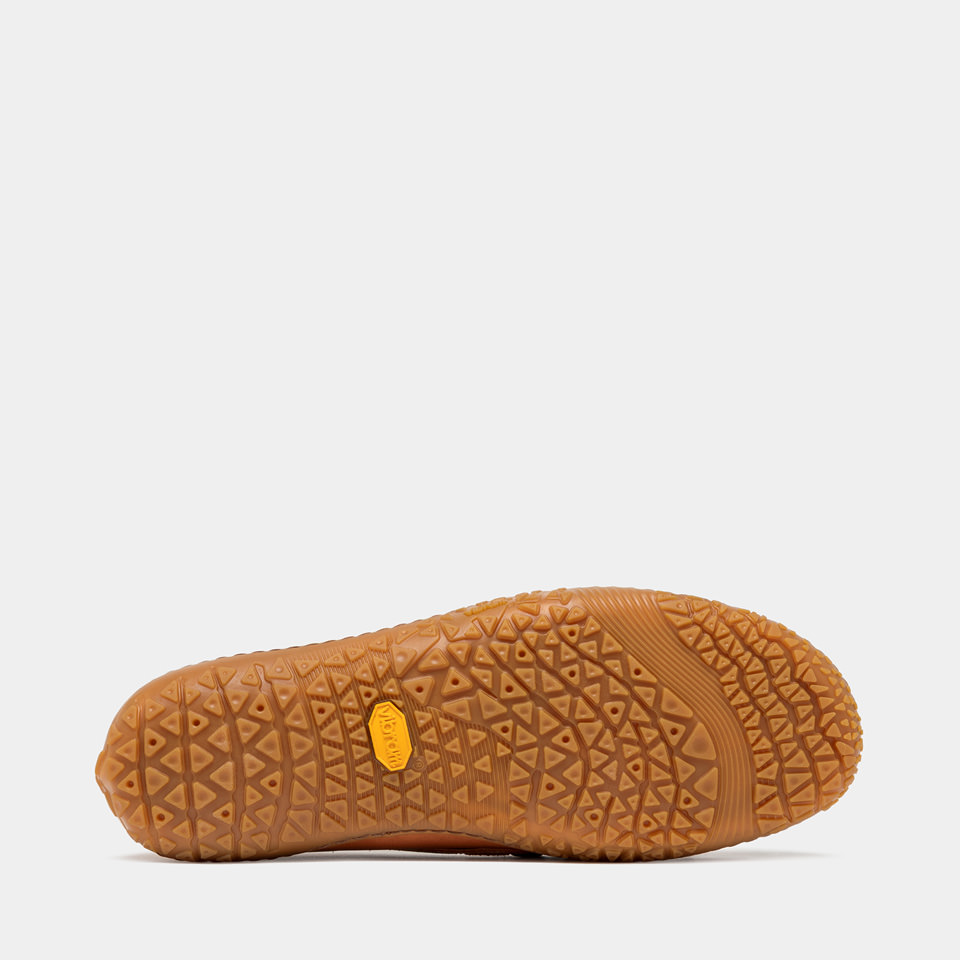 BUTTERO: TARTANA LOAFERS IN HONEY-COLORED LEATHER