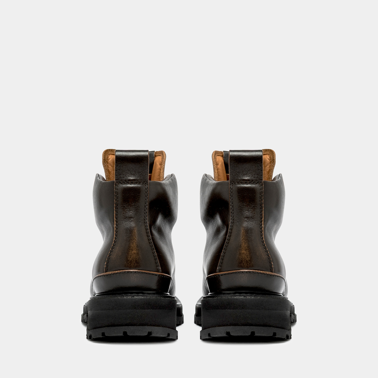 BUTTERO ALPI TREKKING BOOTS IN WALNUTS AGED LEATHER B10570ETRUSVT