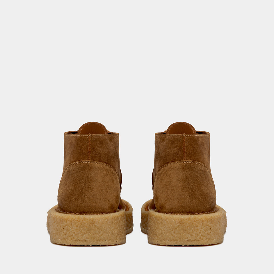 BUTTERO: STIVALETTO MOTA  IN SUEDE RAME