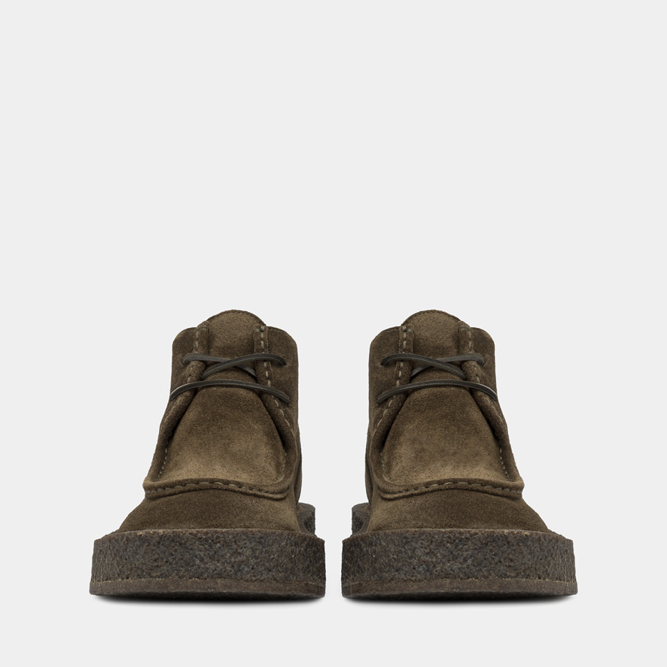 BUTTERO: MOTA ANKLE BOOTS IN HUNTER GREEN SUEDE