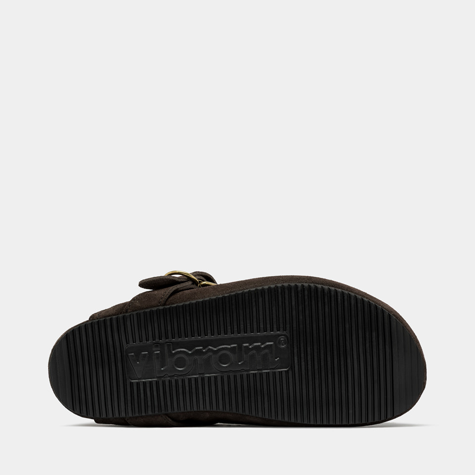 BUTTERO: SABOT CORTONA IN SUEDE MOKA