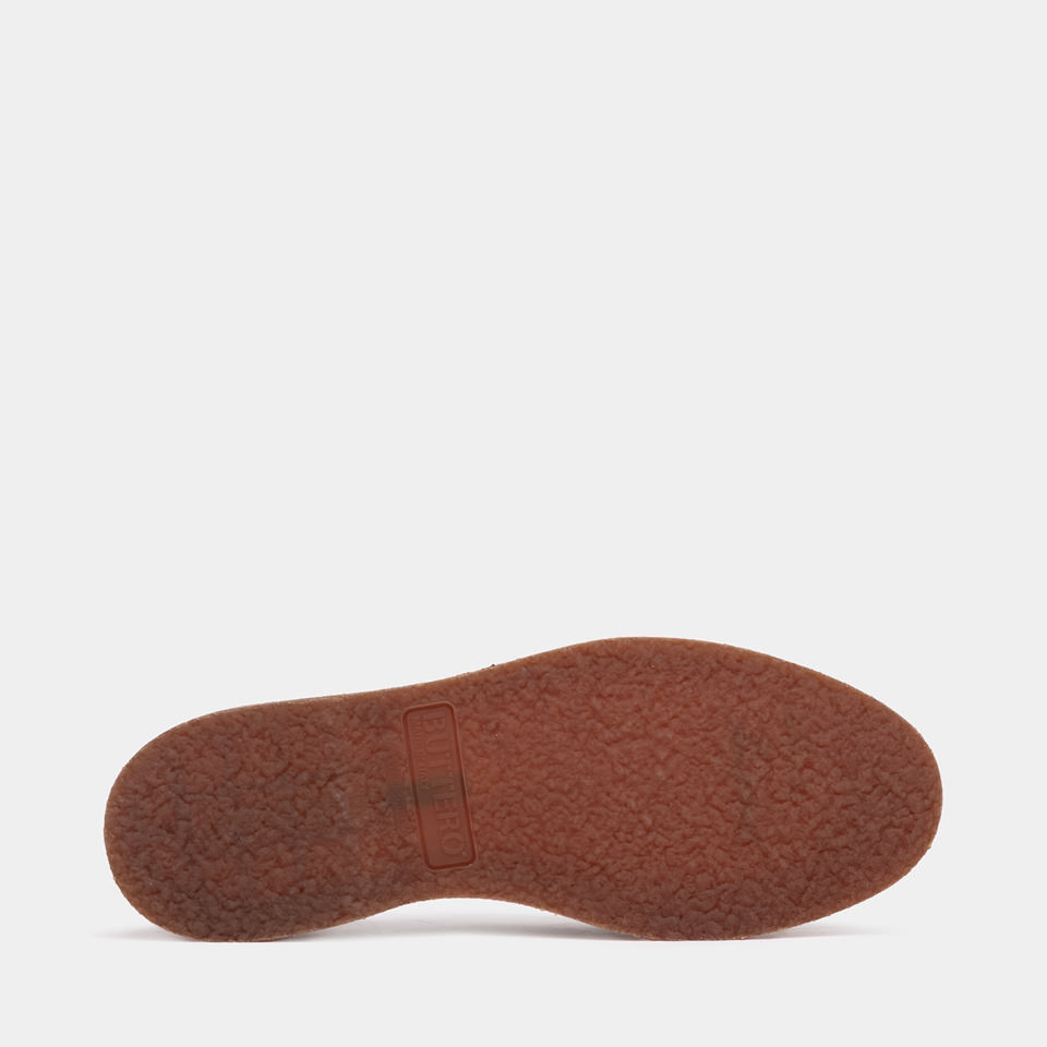 BUTTERO: SCARPA DA BARCA ARGENTARIO IN SUEDE SENAPE