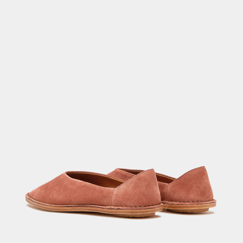 BUTTERO: SLIPPER  RIVIERA IN SUEDE TAN