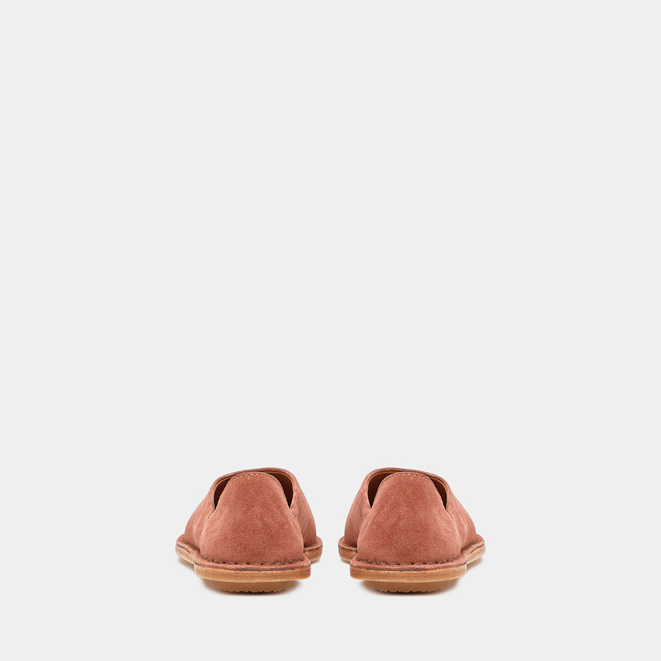 BUTTERO: SLIPPER  RIVIERA IN SUEDE TAN