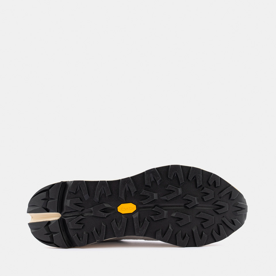 BUTTERO: SNEAKER VINCI IN PELLE BIANCHETTO EFFETTO CRACK BIANCO 