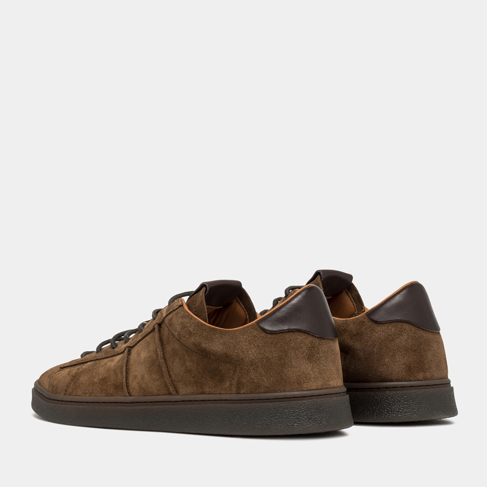 BUTTERO: BURRO SNEAKERS SIGARO SUEDE