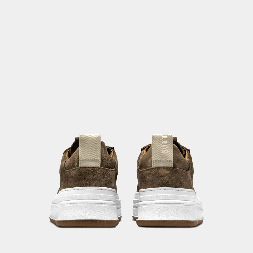 BUTTERO: SNEAKERS CIRCOLO IN SUEDE COCCO