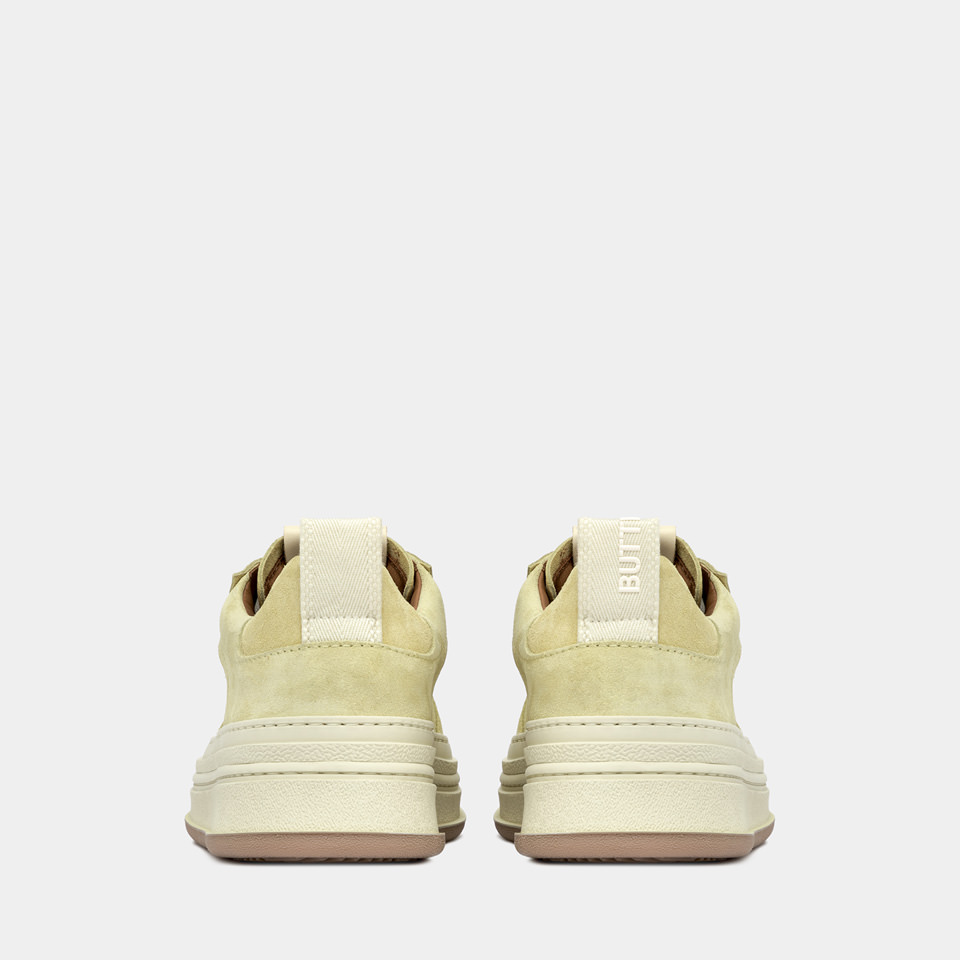 BUTTERO: CIRCOLO SNEAKERS IN STRAW SUEDE