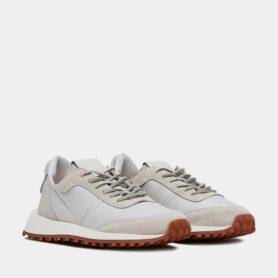 BUTTERO: SNEAKERS FUTURA IN NYLON E SUEDE LAMB