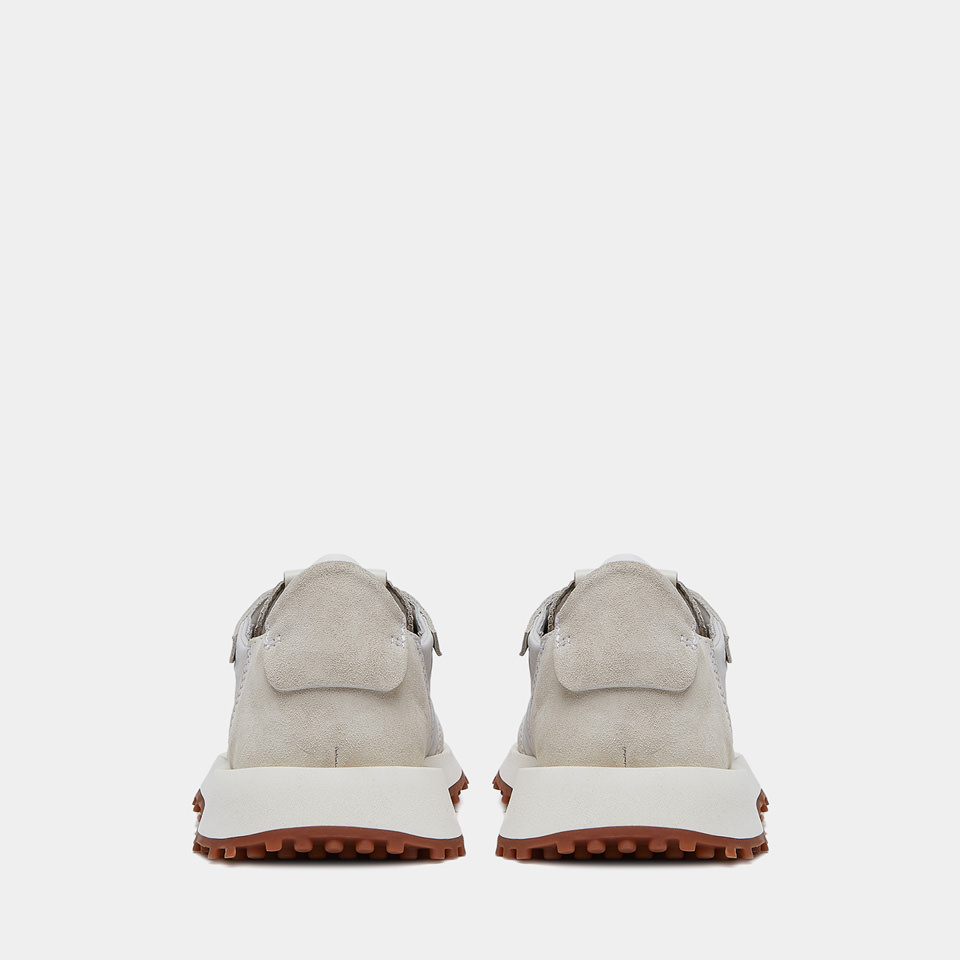 BUTTERO: SNEAKERS FUTURA IN NYLON E SUEDE LAMB