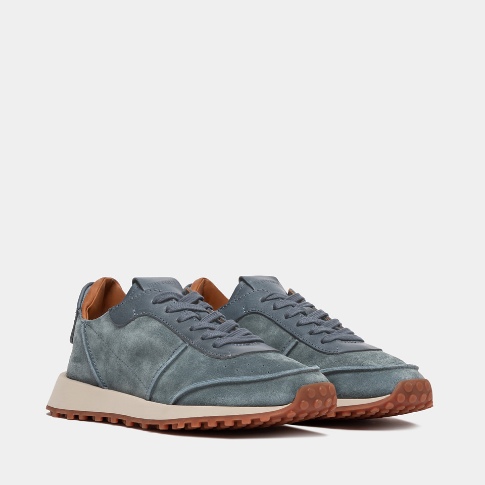 BUTTERO: SNEAKERS FUTURA IN SUEDE AVIATOR
