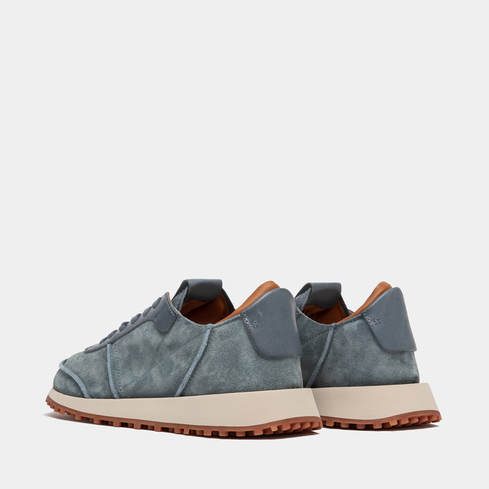 BUTTERO: SNEAKERS FUTURA IN SUEDE AVIATOR