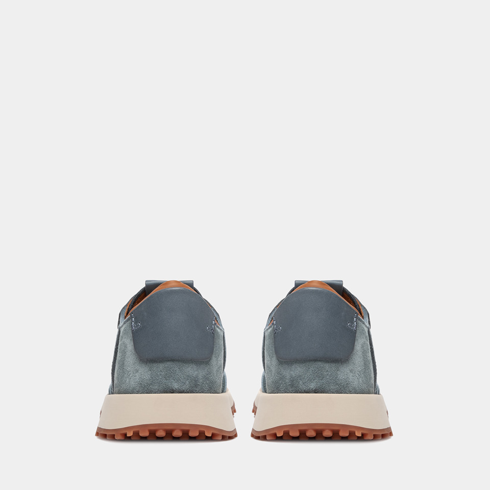 BUTTERO: SNEAKERS FUTURA IN SUEDE AVIATOR