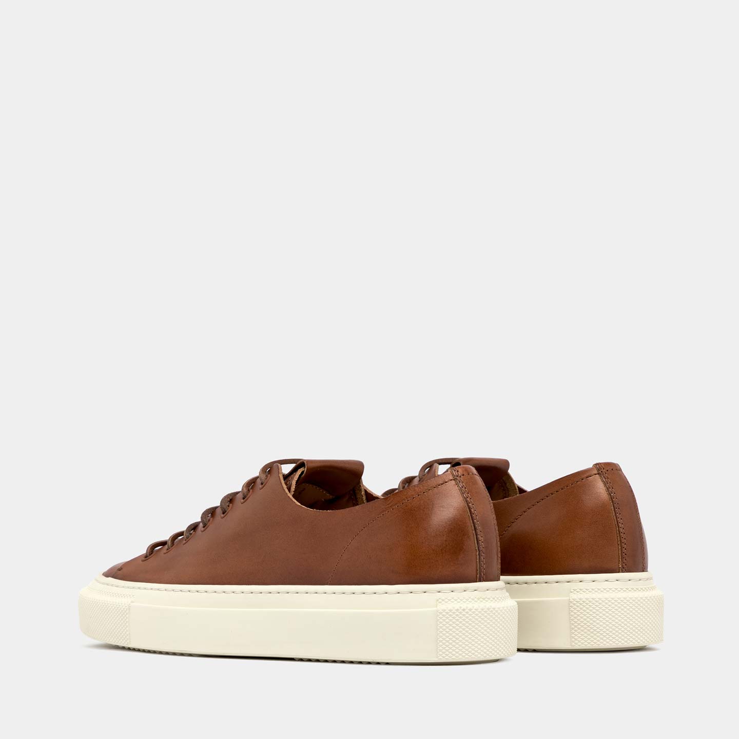 BUTTERO TANINO SNEAKERS IN LIGHT BROWN LEATHER B10030MOTS UG1 05 CUOIO