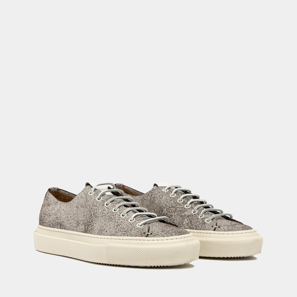 BUTTERO: TANINO SNEAKERS IN SIENNA BROWN SUEDE