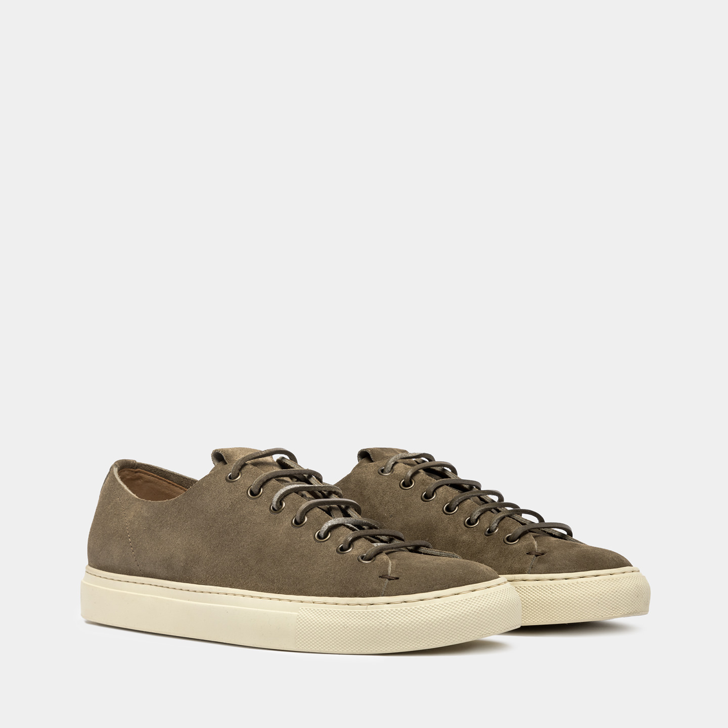 BUTTERO TANINO SNEAKERS IN LEAD GRAY SUEDE B11600GORHSF-UG1/72-LEAD