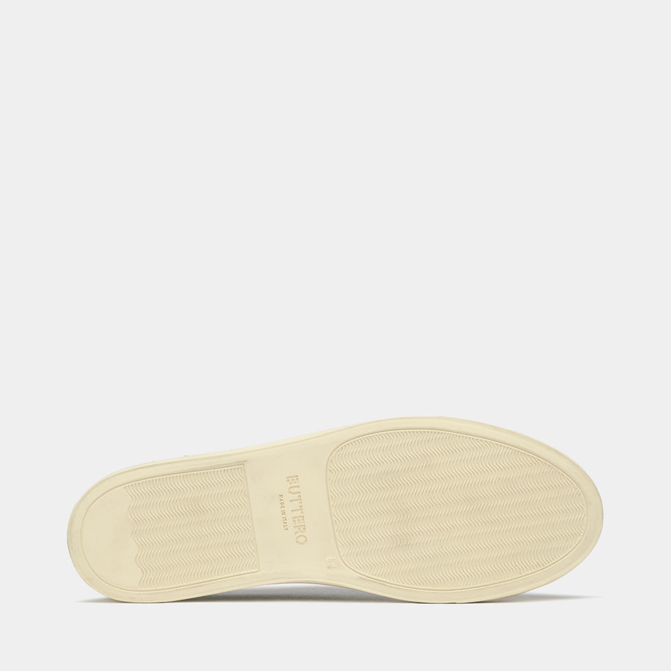 BUTTERO: SNEAKERS TANINO EN DAIM MOKA