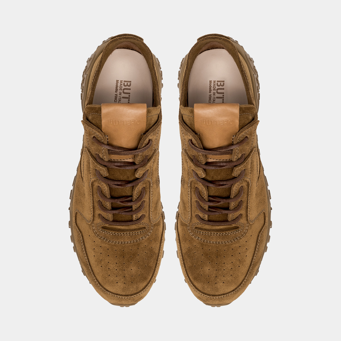 BUTTERO VINCI X SNEAKERS IN CURRY YELLOW SUEDE B10540GORH BUTTERO VINCI X SNEAKERS IN CURRY YELLOW SUEDE B10540GORH