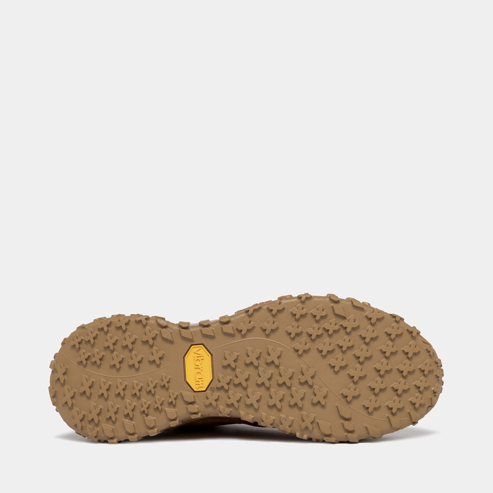 BUTTERO: VINCI X SNEAKERS IN CURRY YELLOW SUEDE