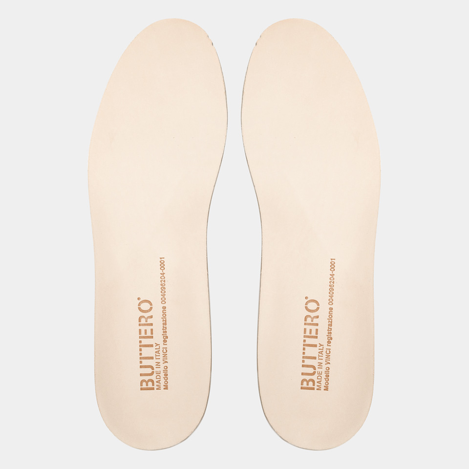 BUTTERO: VINCI INSOLE IN NATURAL LEATHER FOR WOMEN